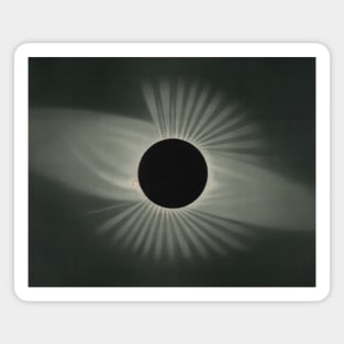 Total Eclipse of the Sun by Etienne Leopold Trouvelot Magnet